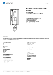 AFRISO_ROHRFEDER-SICHERHEITSMANOMETER-RF160SI-ROHRFEDER-SICHERHEITSMANOMETER-TYP-D4_85512402_DEU_CHE.PDF
