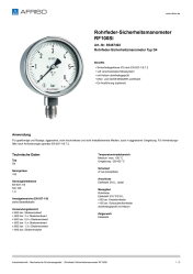 AFRISO_ROHRFEDER-SICHERHEITSMANOMETER-RF100SI-ROHRFEDER-SICHERHEITSMANOMETER-TYP-D4_85467402_DEU_CHE.PDF