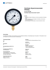 AFRISO_ROHRFEDER-GLYZERINMANOMETER-RF63GLY-ROHRFEDER-GLYZERINMANOMETER-TYP-D6_85111601_DEU_CHE.PDF