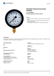 AFRISO_ROHRFEDER-GLYZERINMANOMETER-RF50GLY-ROHRFEDER-GLYZERINMANOMETER-TYP-D6_85065601_DEU_CHE.PDF