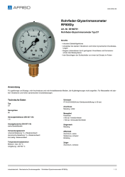 AFRISO_ROHRFEDER-GLYZERINMANOMETER-RF80GLY-ROHRFEDER-GLYZERINMANOMETER-TYP-D7_85160701_DEU_CHE.PDF