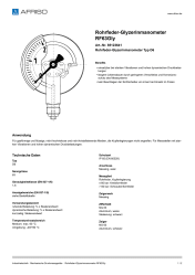 AFRISO_ROHRFEDER-GLYZERINMANOMETER-RF63GLY-ROHRFEDER-GLYZERINMANOMETER-TYP-D6_85123641_DEU_CHE.PDF