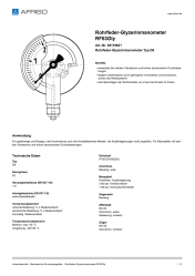 AFRISO_ROHRFEDER-GLYZERINMANOMETER-RF63GLY-ROHRFEDER-GLYZERINMANOMETER-TYP-D6_85119621_DEU_CHE.PDF