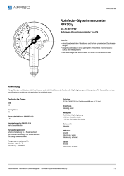 AFRISO_ROHRFEDER-GLYZERINMANOMETER-RF63GLY-ROHRFEDER-GLYZERINMANOMETER-TYP-D6_85117621_DEU_CHE.PDF