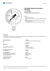 AFRISO_ROHRFEDER-GLYZERINMANOMETER-RF100GLY-ROHRFEDER-GLYZERINMANOMETER-TYP-D7_85204701_DEU_CHE.PDF