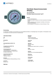 AFRISO_ROHRFEDER-GLYZERINMANOMETER-RF63GLY-ROHRFEDER-GLYZERINMANOMETER-TYP-D7_85111751_DEU_CHE.PDF