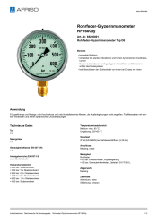 AFRISO_ROHRFEDER-GLYZERINMANOMETER-RF160GLY-ROHRFEDER-GLYZERINMANOMETER-TYP-D8_85260801_DEU_CHE.PDF