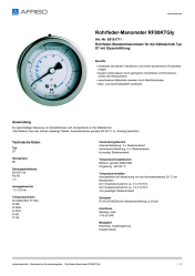 AFRISO_ROHRFEDER-MANOMETER-RF80KTGLY-ROHRFEDER-STANDARDMANOMETER-FUER-DIE-KAELTETECHNIK_85181711_DEU_CHE.PDF