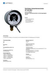 AFRISO_ROHRFEDER-INDUSTRIEMANOMETER-RF100I-MK2-ROHRFEDER-INDUSTRIEMANOMETER-MIT-GRENZSI_87662401_DEU_CHE.PDF