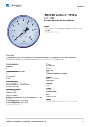 AFRISO_ROHRFEDER-MANOMETER-RF63-AX-ROHRFEDER-MANOMETER-FUER-HEIZUNG-SANITAER_63539_DEU_CHE.PDF