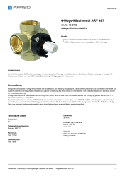 AFRISO_4-WEGE-MISCHVENTIL-ARV-487-4-WEGE-MISCHVENTILE-ARV_1348720_DEU_CHE.PDF