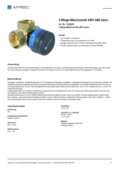 AFRISO_3-WEGE-MISCHVENTIL-ARV-386-VARIO-3-WEGE-MISCHVENTILE-ARV-VARIO_1338620_DEU_CHE.PDF