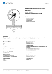AFRISO_PLATTENFEDER-CHEMIEMANOMETER-PF160CH-PLATTENFEDER-CHEMIEMANOMETER-TYP-D4_85965402_DEU_CHE.PDF