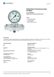 AFRISO_PLATTENFEDER-CHEMIEMANOMETER-PF160CH-PLATTENFEDER-CHEMIEMANOMETER-TYP-D4_85956402_DEU_CHE.PDF