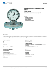 AFRISO_PLATTENFEDER-STANDARDMANOMETER-PF160-PLATTENFEDER-STANDARDMANOMETER-TYP-D4_85958401_DEU_CHE.PDF
