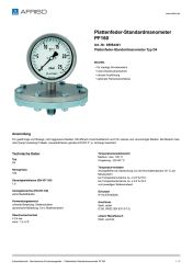 AFRISO_PLATTENFEDER-STANDARDMANOMETER-PF160-PLATTENFEDER-STANDARDMANOMETER-TYP-D4_85954401_DEU_CHE.PDF