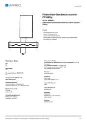 AFRISO_PLATTENFEDER-STANDARDMANOMETER-PF160GLY-PLATTENFEDER-STANDARDMANOMETER-TYP-D8-MI_85964801_DEU_CHE.PDF