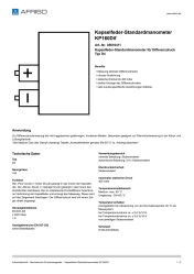 AFRISO_KAPSELFEDER-STANDARDMANOMETER-KP160DIF-KAPSELFEDER-STANDARDMANOMETER-FUER-DIFFER_35616411_DEU_CHE.PDF