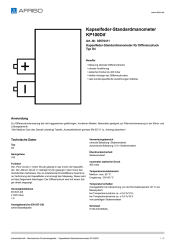 AFRISO_KAPSELFEDER-STANDARDMANOMETER-KP100DIF-KAPSELFEDER-STANDARDMANOMETER-FUER-DIFFER_35570411_DEU_CHE.PDF