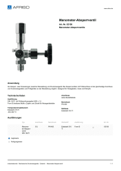 AFRISO_MANOMETER-ABSPERRVENTIL-MANOMETER-ABSPERRVENTILE_63109_DEU_CHE.PDF