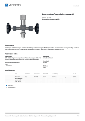 AFRISO_MANOMETER-DOPPELABSPERRVENTIL-MANOMETER-ABSPERRVENTILE_63116_DEU_CHE.PDF