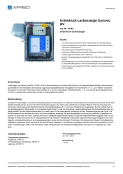 AFRISO_UNTERDRUCK-LECKANZEIGER-EUROVAC-NV-UNTERDRUCK-LECKANZEIGER_43782_DEU_CHE.PDF