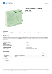 AFRISO_TRENNVERSTAERKER-TV-200-GS-TRENNVERSTAERKER_53704_DEU_CHE.PDF