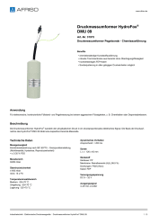 AFRISO_DRUCKMESSUMFORMER-HYDROFOX--DMU-09-DRUCKMESSUMFORMER-PEGELSONDE---CHEMIEAUSFUEHR_31573_DEU_CHE.PDF