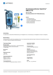 AFRISO_DRUCKMESSUMFORMER-HYDROFOX--DMU-07-FG-DRUCKMESSUMFORMER-FUER-FUELLSTANDMESSUNG_31551_DEU_CHE.PDF