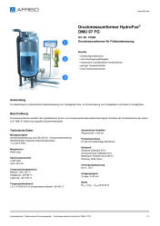 AFRISO_DRUCKMESSUMFORMER-HYDROFOX--DMU-07-FG-DRUCKMESSUMFORMER-FUER-FUELLSTANDMESSUNG_31549_DEU_CHE.PDF