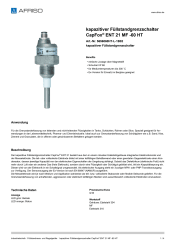 AFRISO_KAPAZITIVER-FUELLSTANDGRENZSCHALTER-CAPFOX--ENT-21-MF--60-HT-KAPAZITIVER-FUELLST_5656060HT-L-1B02_DEU_CHE.PDF