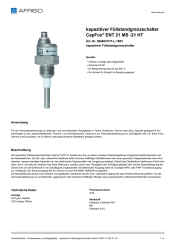 AFRISO_KAPAZITIVER-FUELLSTANDGRENZSCHALTER-CAPFOX--ENT-21-MS--21-HT-KAPAZITIVER-FUELLST_5656021HT-L-1B01_DEU_CHE.PDF