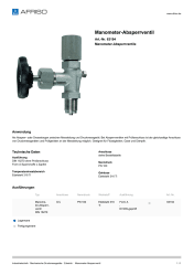 AFRISO_MANOMETER-ABSPERRVENTIL-MANOMETER-ABSPERRVENTILE_63194_DEU_CHE.PDF