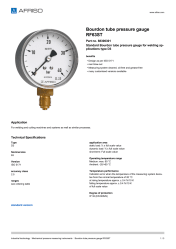 AFRISO_DATA-SHEET_BOURDON-TUBE-PRESSURE-GAUGE_RF63ST_88300301_ENG_GBR.PDF
