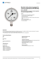 AFRISO_DATA-SHEET_BOURDON-TUBE-PRESSURE-GAUGES-FOR-CHEMICAL-APPLICATIONS_RF100CHGLY_85201802_ENG_GBR.PDF