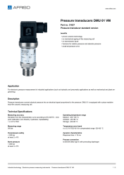 AFRISO_DATA-SHEET_PRESSURE-TRANSDUCERS_DMU-01-VM_31627_ENG_GBR.PDF