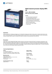 AFRISO_DATA-SHEET_MULTI-CHANNEL-PROCESS-DISPLAY_MPA-20_MPA-20-020202_ENG_GBR.PDF