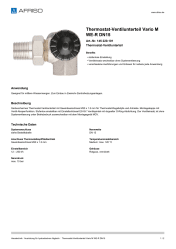 AFRISO_DATENBLATT_THERMOSTAT-VENTILUNTERTEIL_VARIO-M_WE-R-DN15_145-220-101_DEU_CHE.PDF