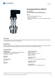 AFRISO_DATENBLATT_DRUCKMESSUMFORMER_DMU-04_33022_DEU_CHE.PDF