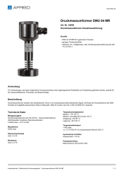 AFRISO_DATENBLATT_DRUCKMESSUMFORMER_DMU-04-MR_33025_DEU_CHE.PDF