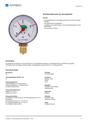 AFRISO_DATENBLATT_ROHRFEDER-MANOMETER-FUER-HEIZUNG-SANITAER_HZ-80_P25316_DEU_CHE.PDF