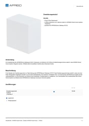 AFRISO_DATENBLATT_ERWEITERUNGSMODUL_Z-WAVE_P60117_DEU_CHE.PDF