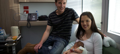 First Baby Born in New San Building