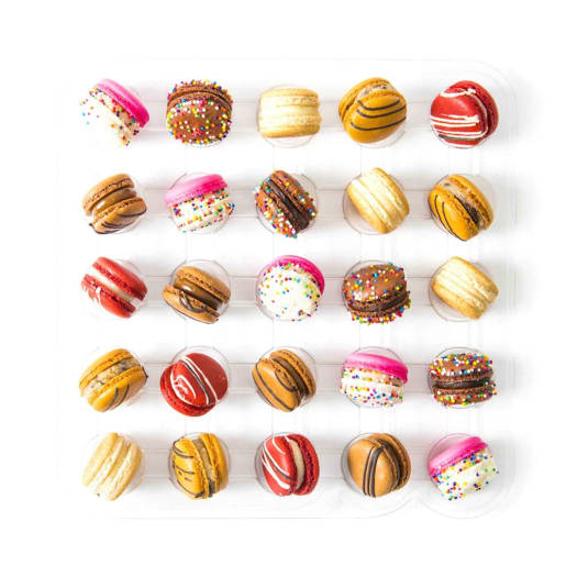 Mini Macarons (Double Stuffed) - Baked by Melissa