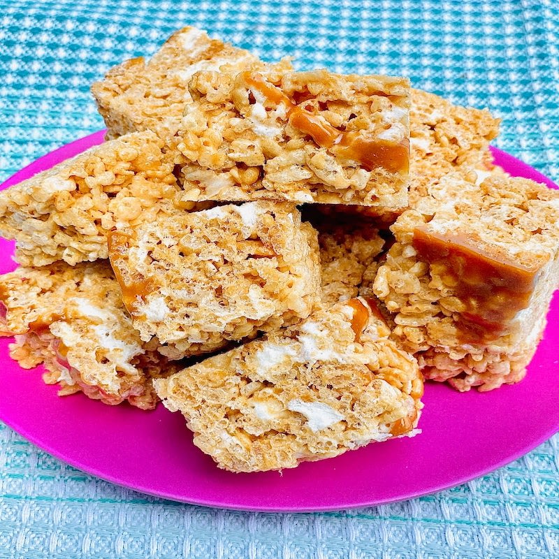Salted Caramel Rice Krispies Treats Salted Caramel Rice Krispies Treats