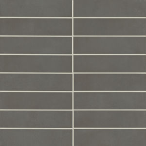 Makoto 2.5" x 10" Matte Ceramic Wall Tile in Umi Terracotta