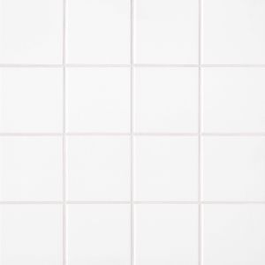 Marin 4" x 4" Ceramic Wall Tile in Pearl White