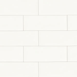 Loft 12" x 24" Honed Porcelain Field Tile in White