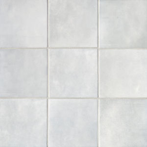 Celine 4" x 4" Glossy Porcelain Floor & Wall Tile in White