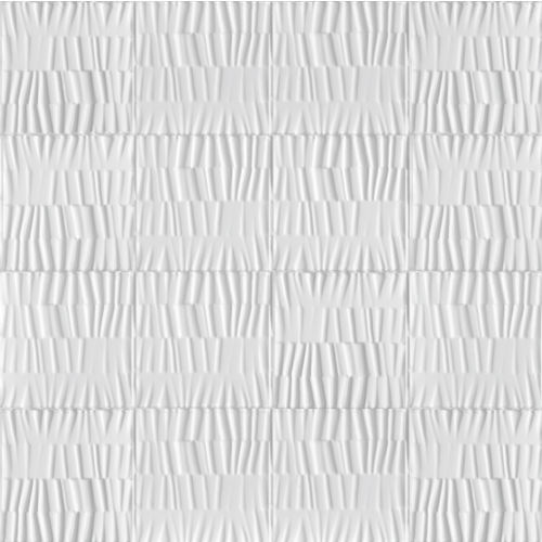 Rok Candy 6" X 6" Matte Ceramic Wall Tile in But of Quartz